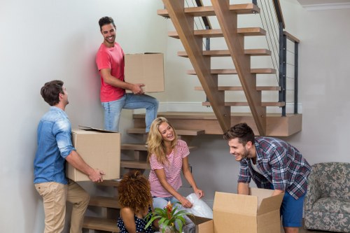 Removal team planning a house move in Coulsdon